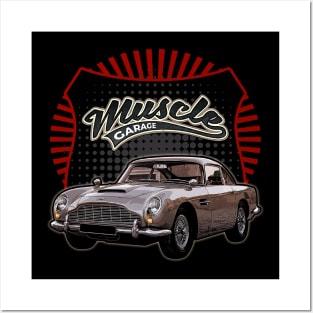 Aston Martin DB5 1964 car muscle Posters and Art